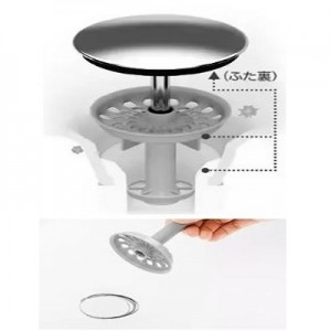 お掃除ラクラク排水口2